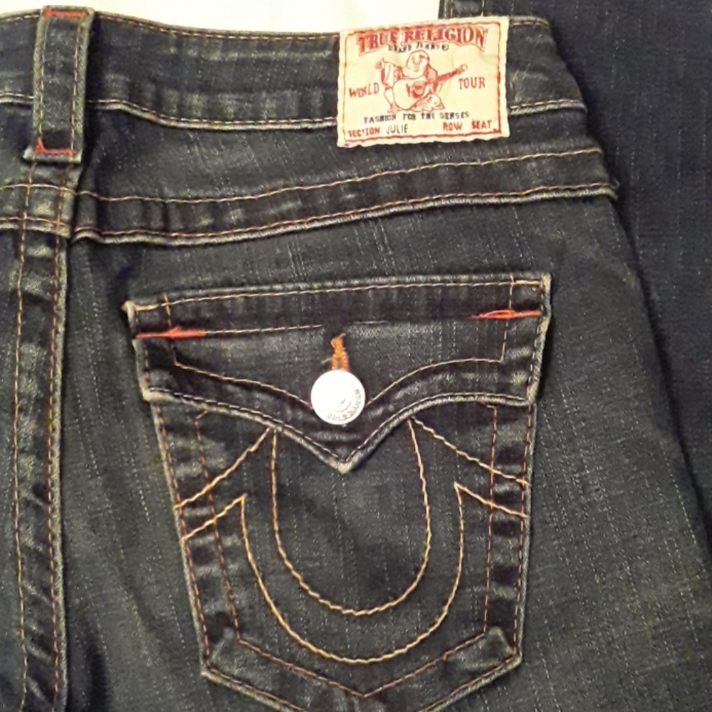TRUE RELIGION WOMEN JEANS SZ 29 - Picture 3 of 8